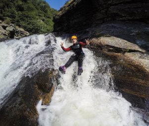 Canyoning avec Axécime